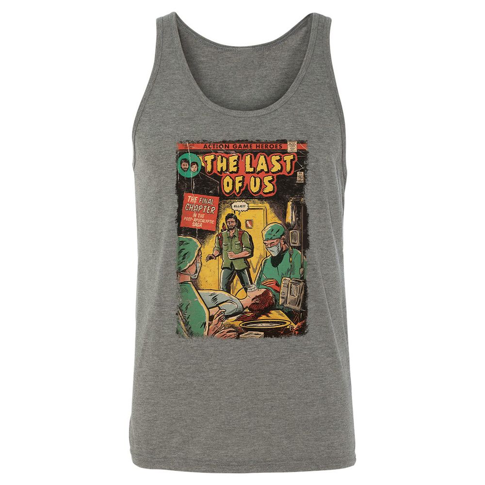 Unisex Jersey Tank - Q17VVZR2 - Grey Triblend - 8