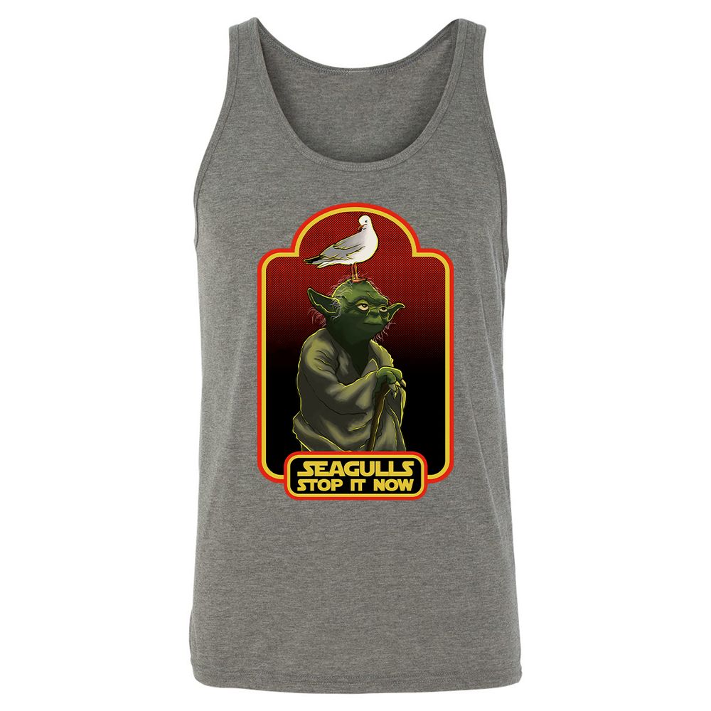 Unisex Jersey Tank - 9MZJYEV2 - Grey Triblend - 8