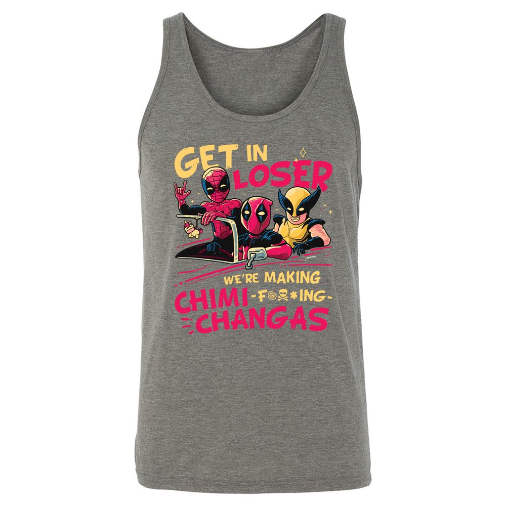 Unisex Jersey Tank - BAQAV97B - Grey Triblend - 8