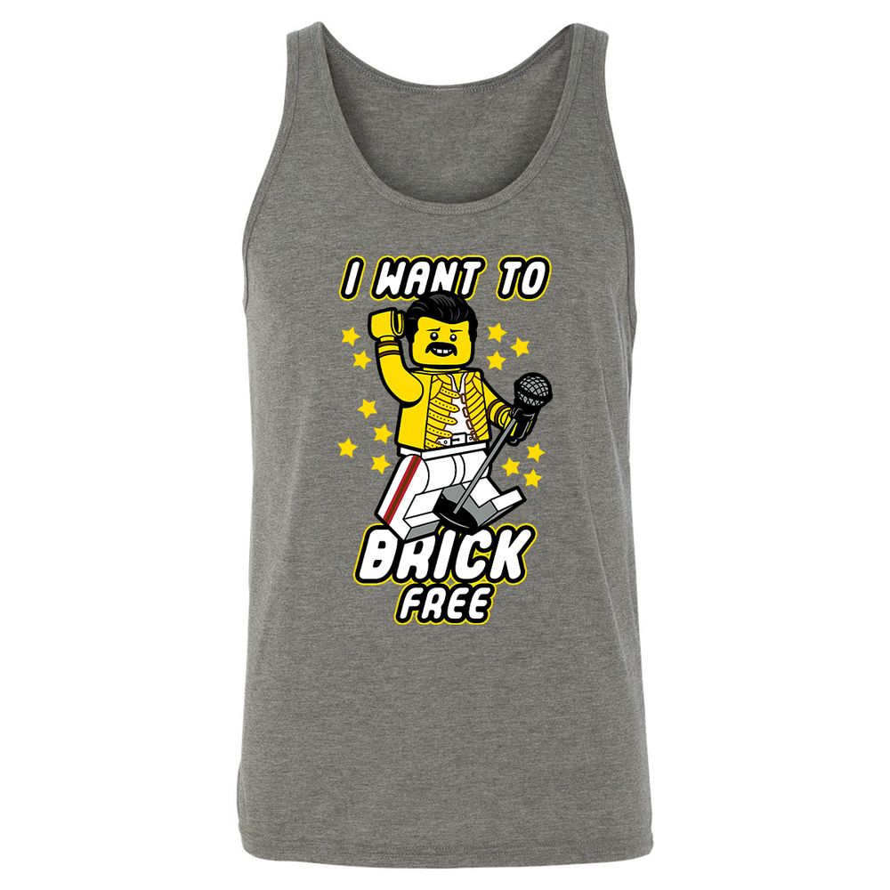 Unisex Jersey Tank - X1UXD475 - Grey Triblend - 8
