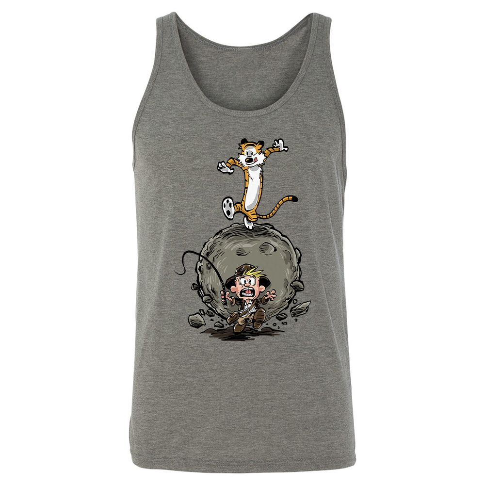 Unisex Jersey Tank - B6V2NNYM - Grey Triblend - 8