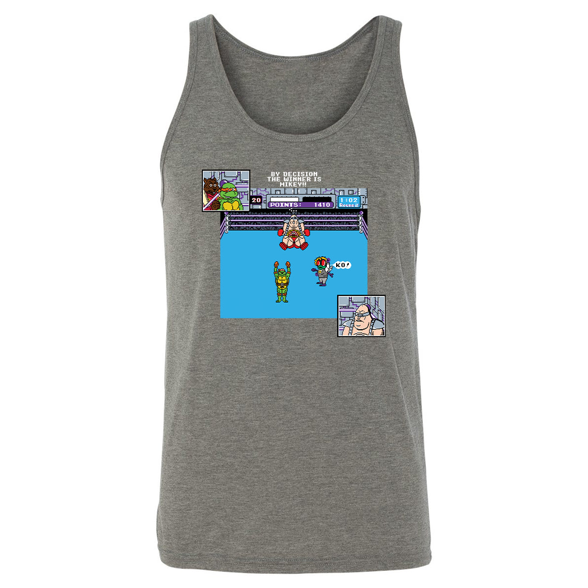 Unisex Jersey Tank - QDFRU2UQ - Grey Triblend - 8