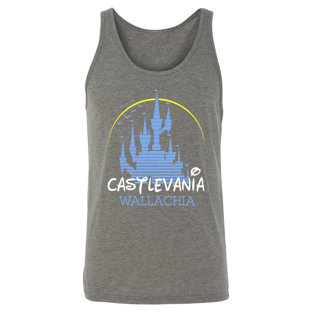Unisex Jersey Tank - WAX5UZAN - Grey Triblend - 8