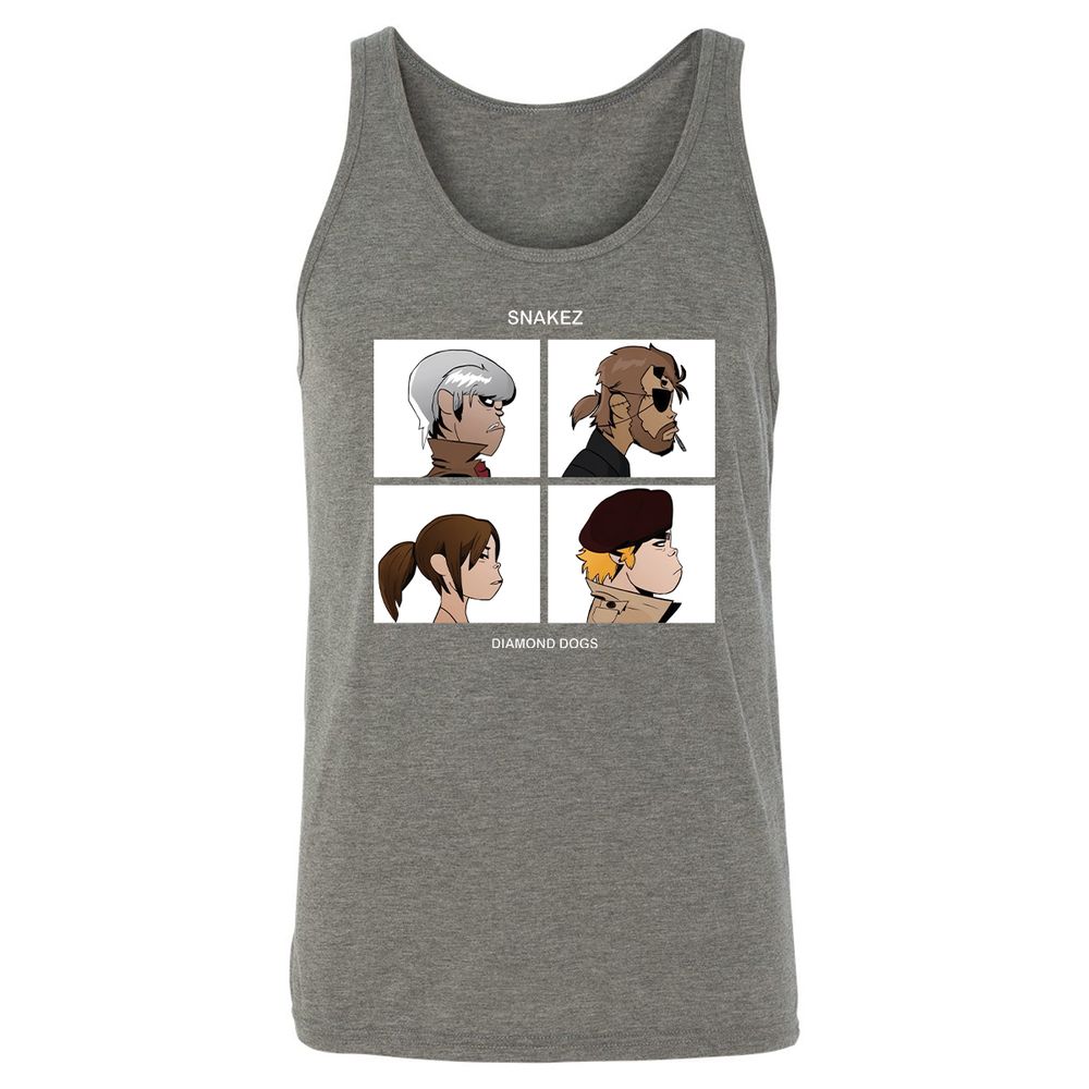 Unisex Jersey Tank - GHDYQ1Y5 - Grey Triblend - 8