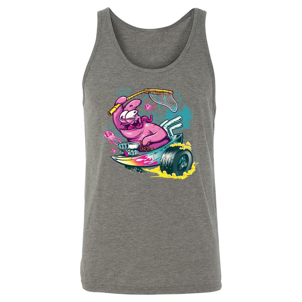 Unisex Jersey Tank - CQNLKAGY - Grey Triblend - 8