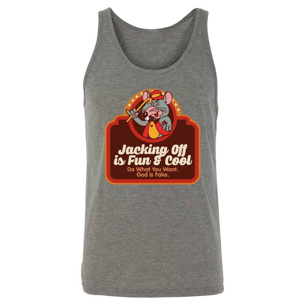 Unisex Jersey Tank - SUJKR6GP - Grey Triblend - 8