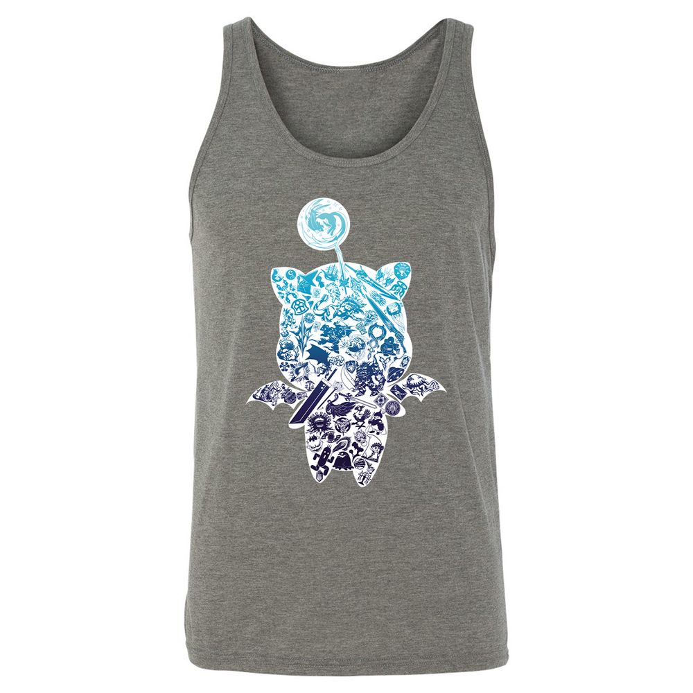 Unisex Jersey Tank - HBLMHQM7 - Grey Triblend - 8
