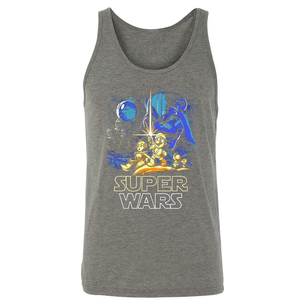 Unisex Jersey Tank - W7T2U2KV - Grey Triblend - 8