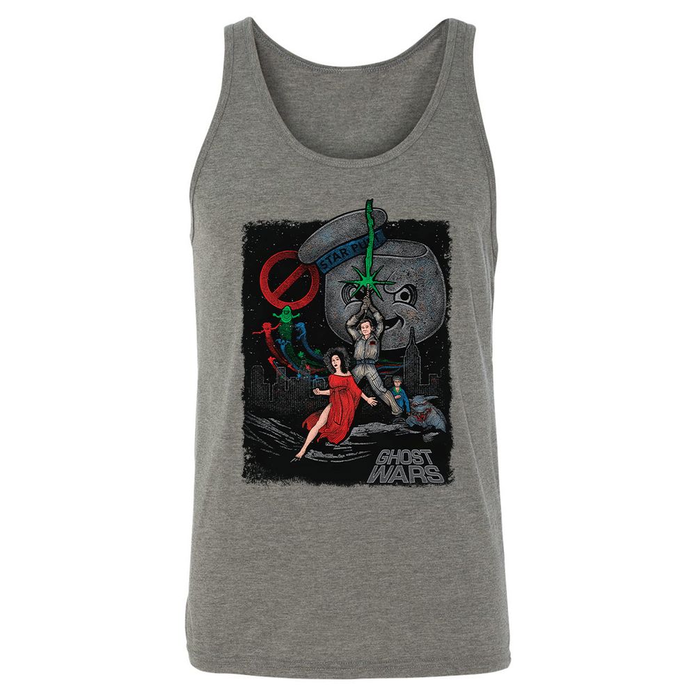 Unisex Jersey Tank - CJHCBJKN - Grey Triblend - 8