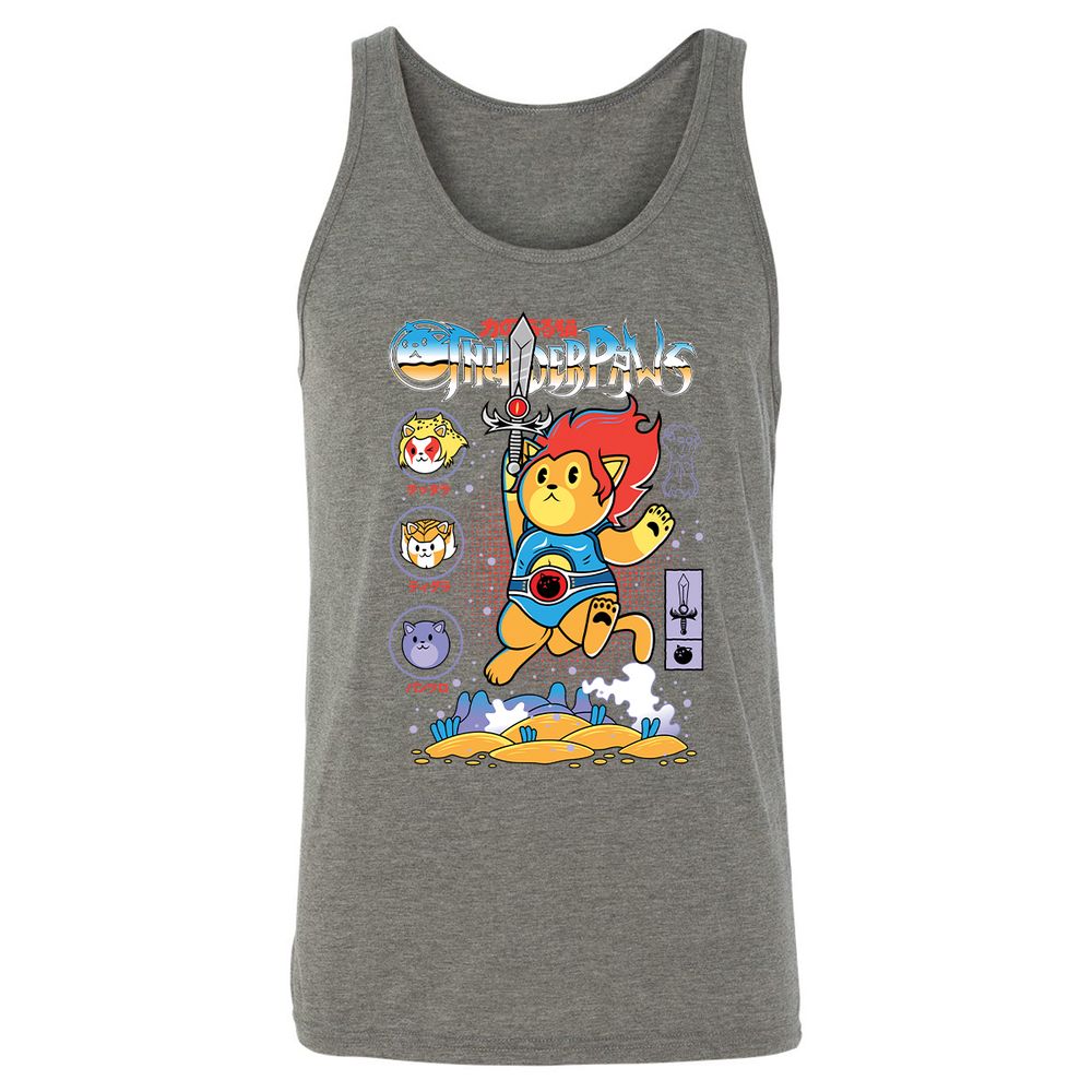 Unisex Jersey Tank - J41N7B9X - Grey Triblend - 8