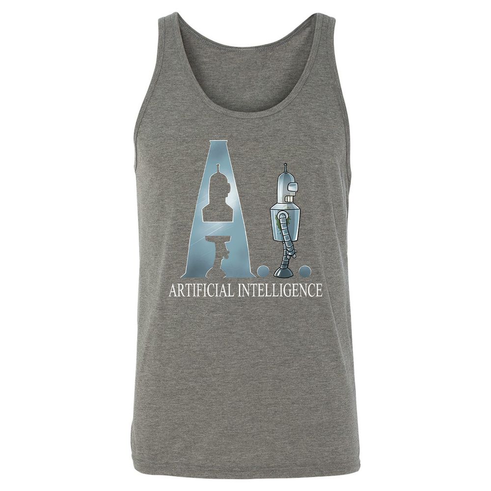 Unisex Jersey Tank - 1C12PMB2 - Grey Triblend - 8
