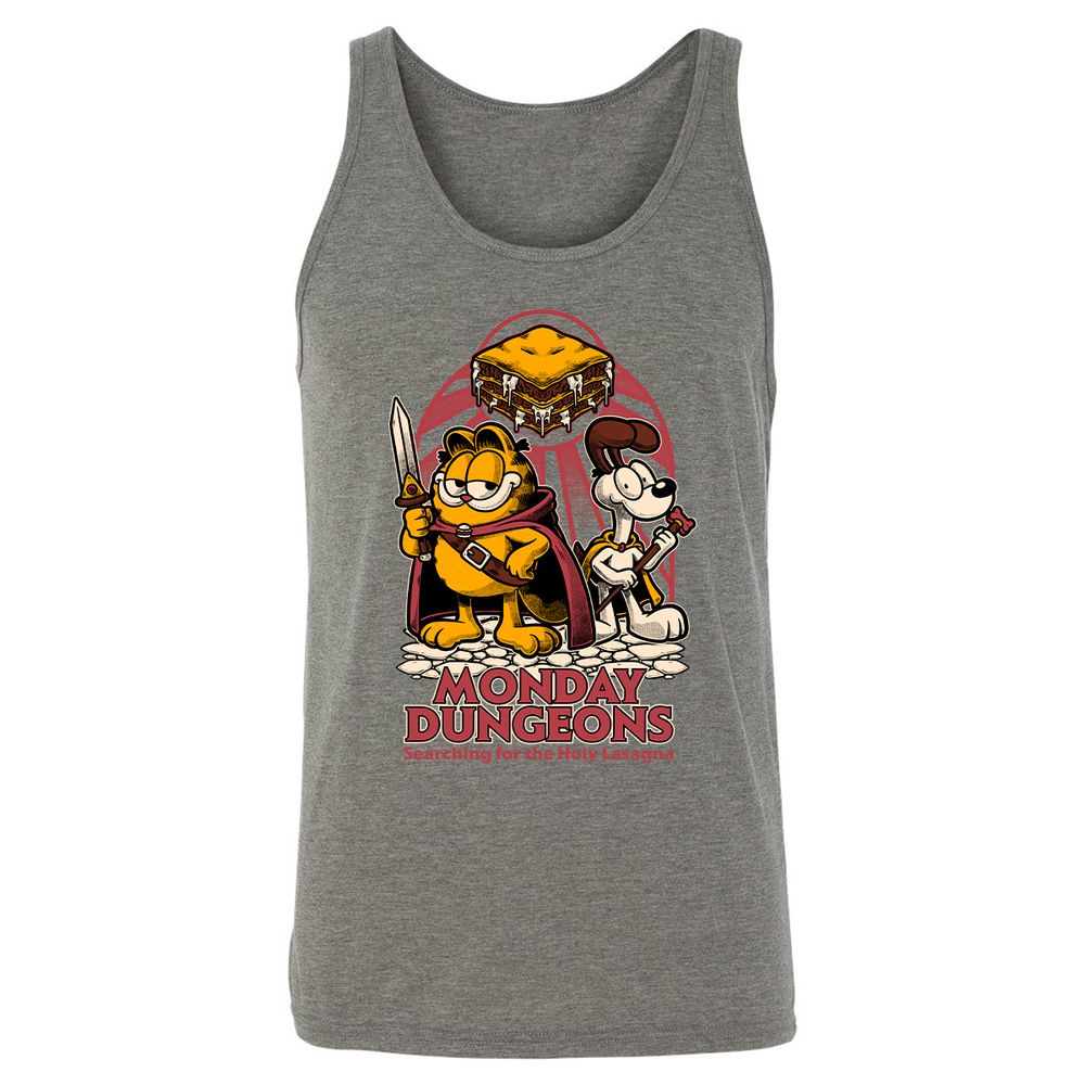 Unisex Jersey Tank - QLRXH6Y2 - Grey Triblend - 8