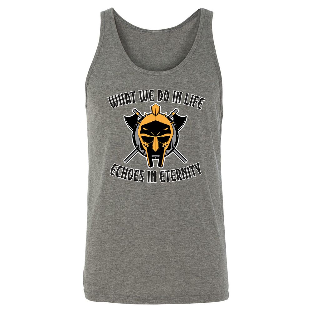 Unisex Jersey Tank - 1V5J5ZPM - Grey Triblend - 8