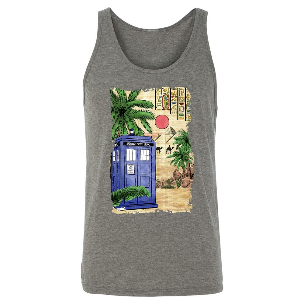 Unisex Jersey Tank - 8LQLQANC - Grey Triblend - 8