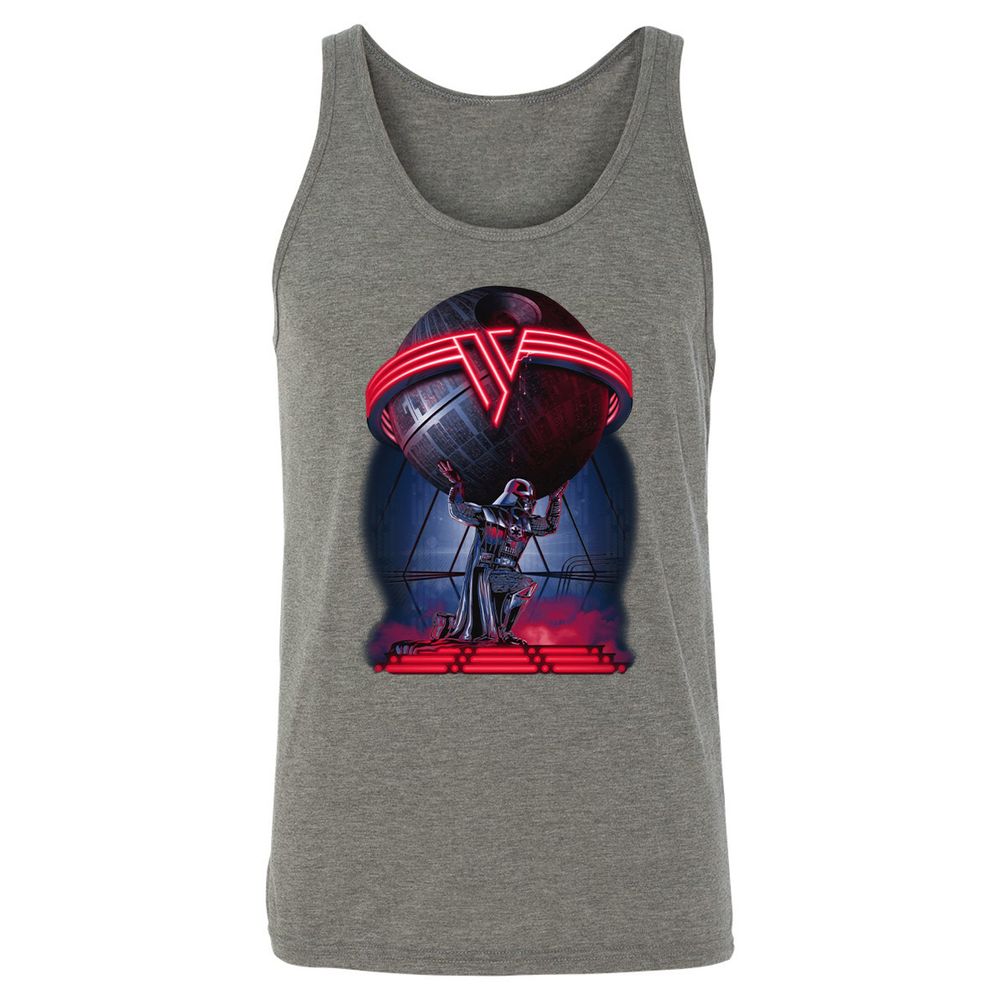 Unisex Jersey Tank - BSLAKRUF - Grey Triblend - 8