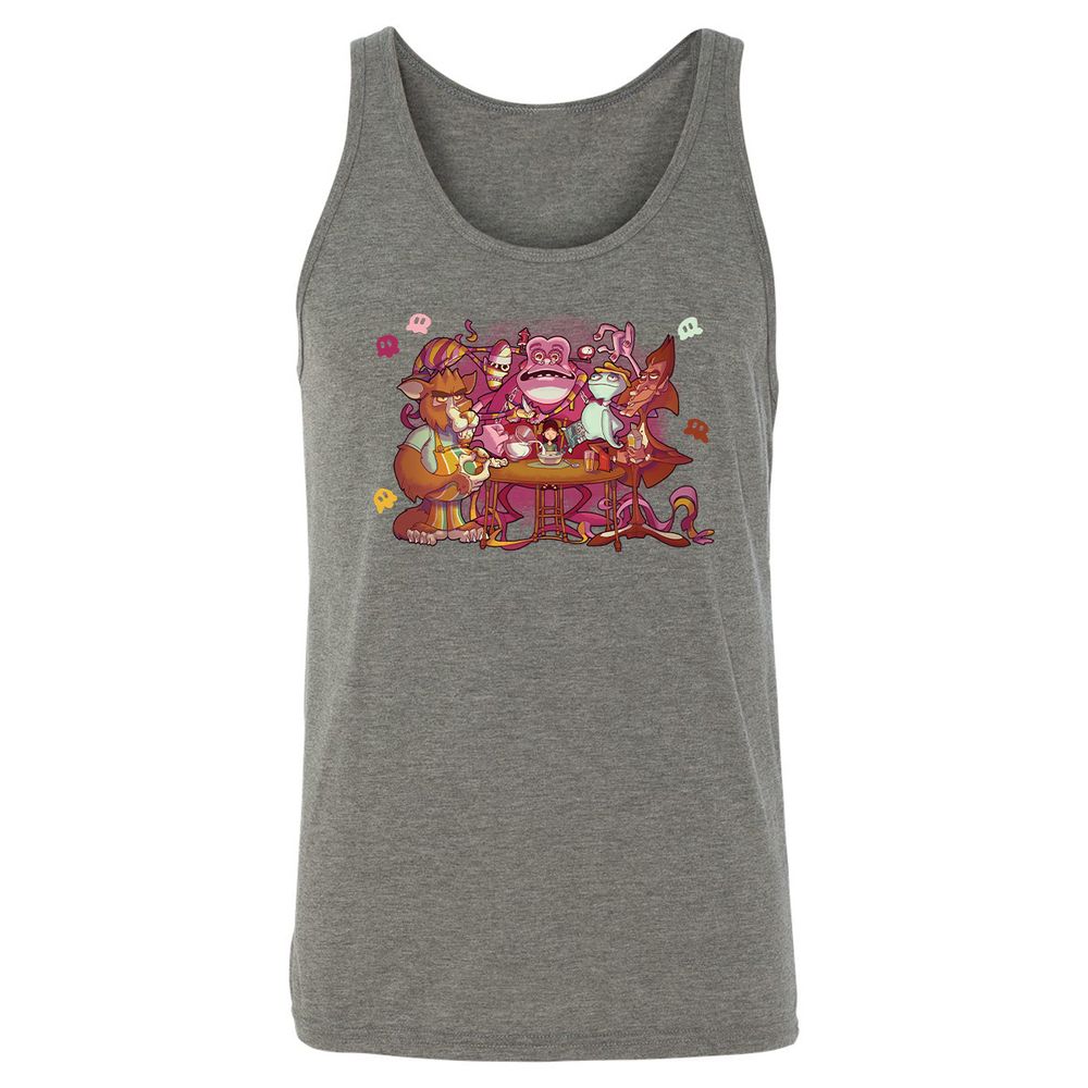 Unisex Jersey Tank - 2DVJG6B2 - Grey Triblend - 8