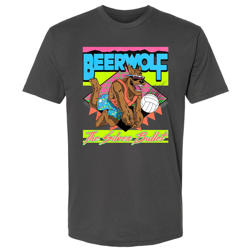 Retro Beach Wolf - Heavy Metal - 8