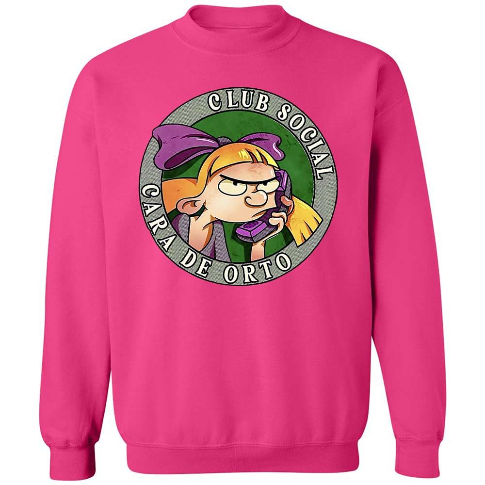 Classic Unisex Sweatshirt - CC8PM6V8 - Heliconia - 8