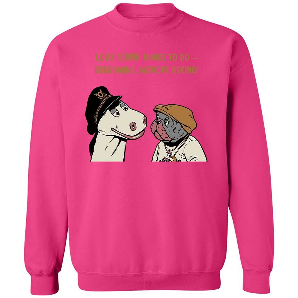 Classic Unisex Sweatshirt - 5D7UQFTZ - Heliconia - 8