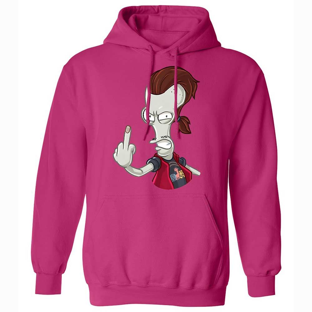 Classic Unisex Hoodie - UF1L7RK8 - Heliconia - 8