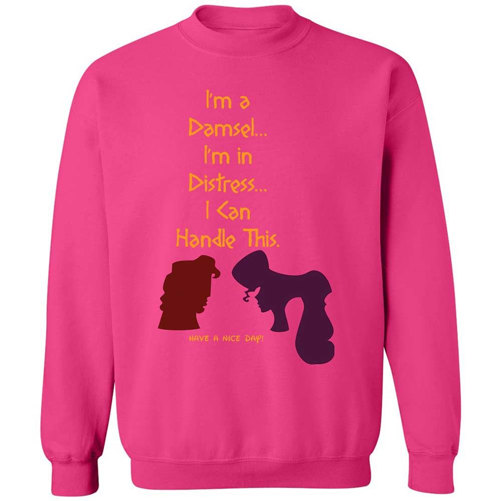 Classic Unisex Sweatshirt - C6JSKPB3 - Heliconia - 8