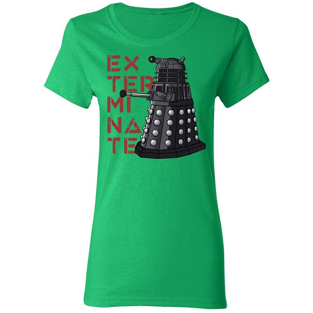 Dalek Exterminate - Irish Green - 8