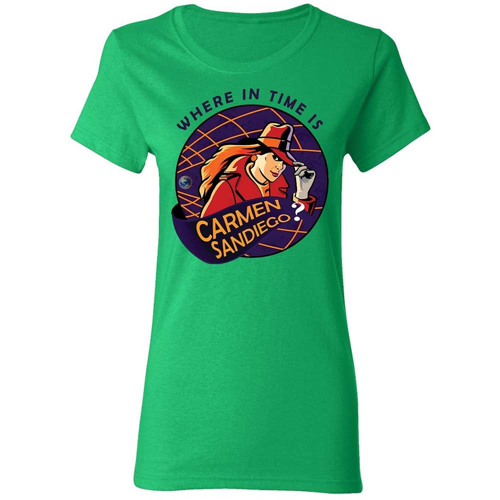 Where in Time Is Carmen Sandiego - Irish Green - 8
