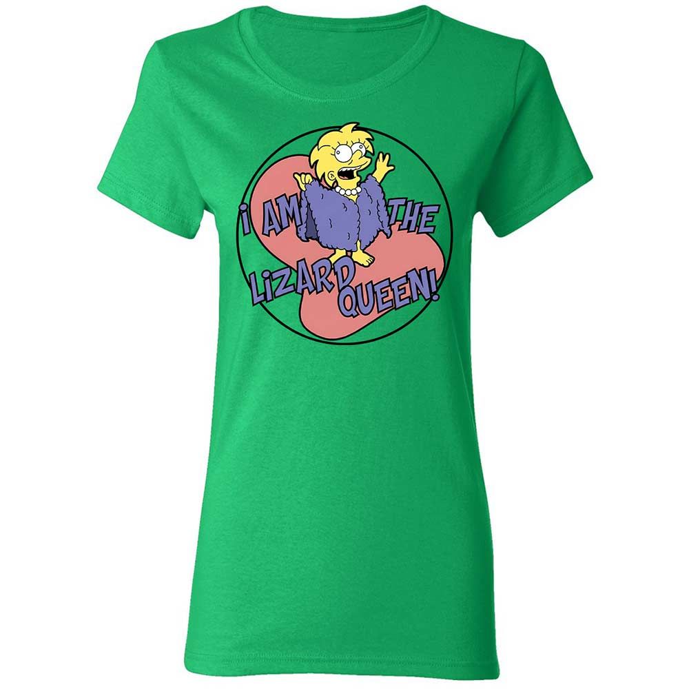 I am the Lizard Queen - Irish Green - 8
