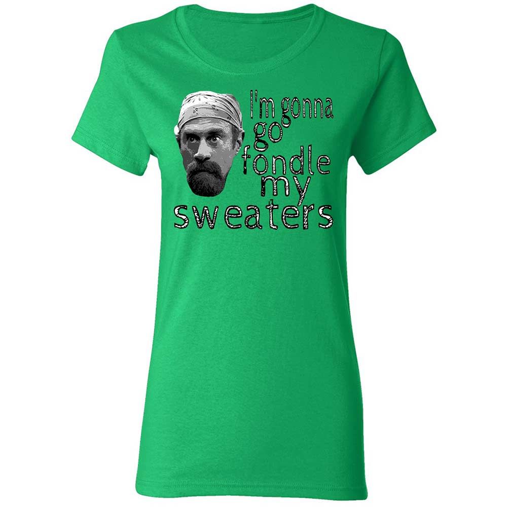 Fondle my sweaters - Irish Green - 8