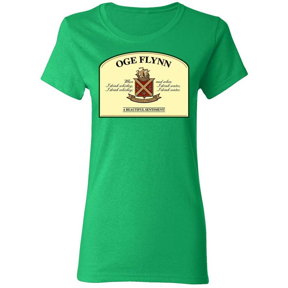 When I drink whiskey, when I drink water - Irish Green - 8