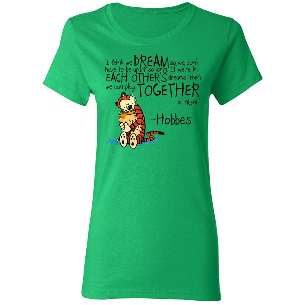 Calvin Hobbes Dreams - Irish Green - 8