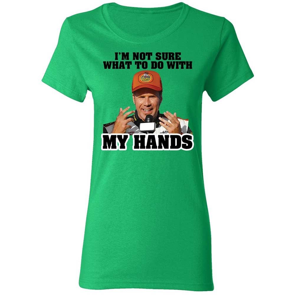 I'm Not Sure What To Do With My Hands - Irish Green - 8