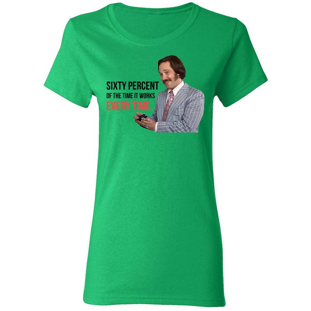 Women's T-Shirt - WJU5VHX5 - Irish Green - 8
