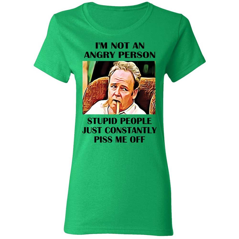 I'm not an angry person - Irish Green - 8