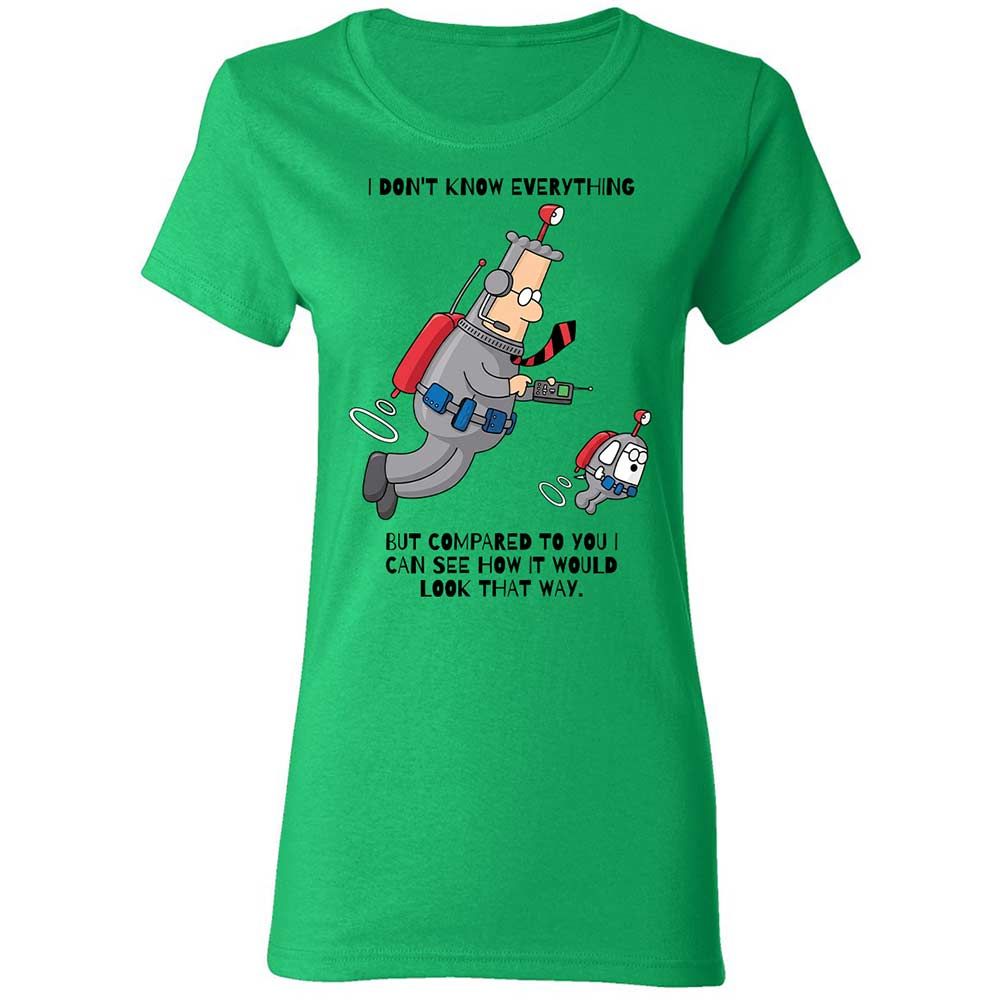 I don't know everything - Irish Green - 8