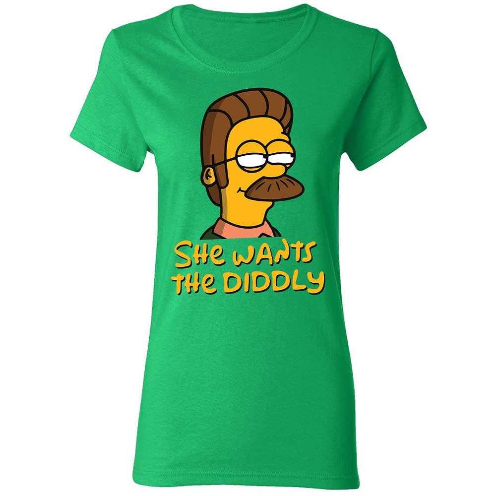 She Wants The Diddly - Irish Green - 8