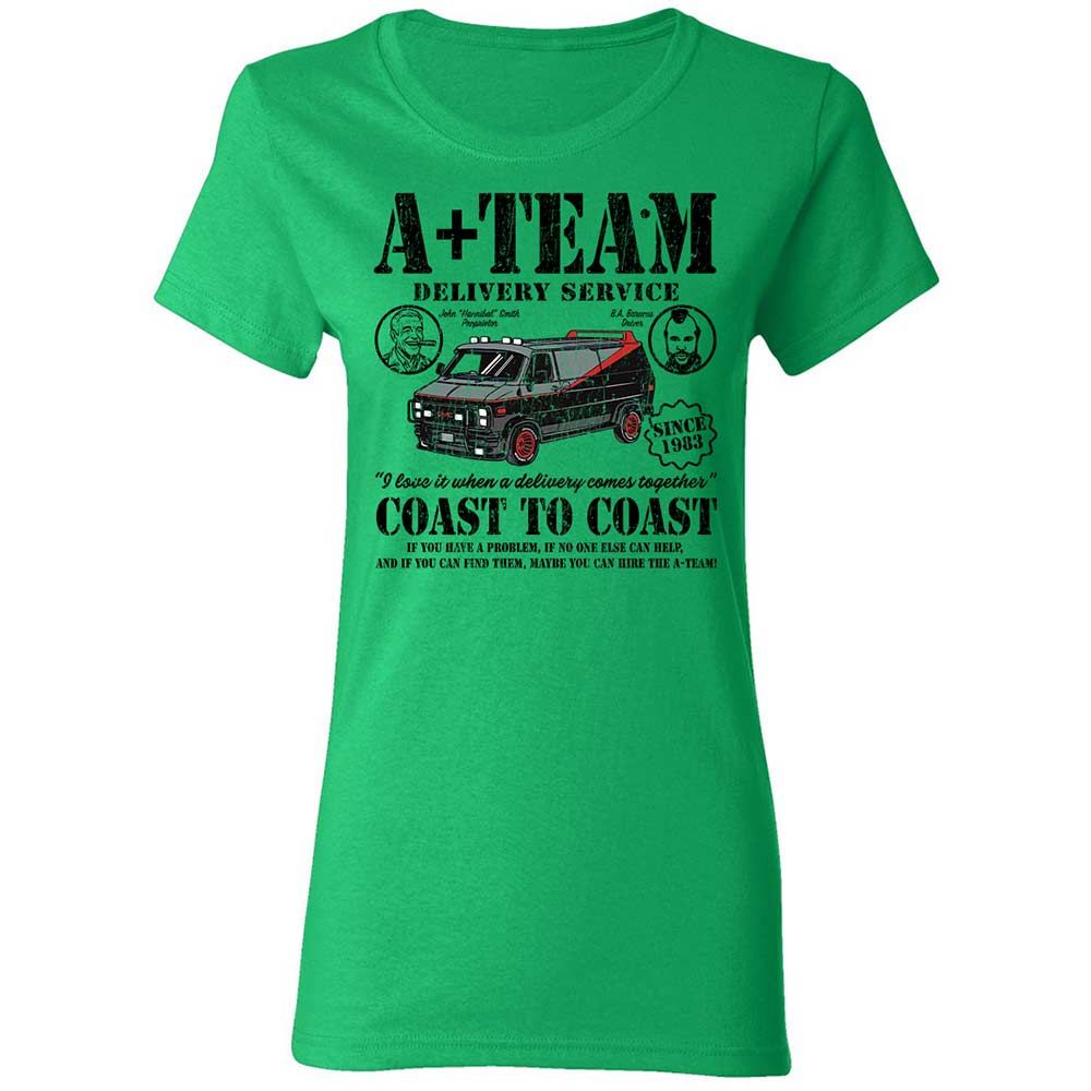 Women's T-Shirt - 4J89SCT5 - Irish Green - 8