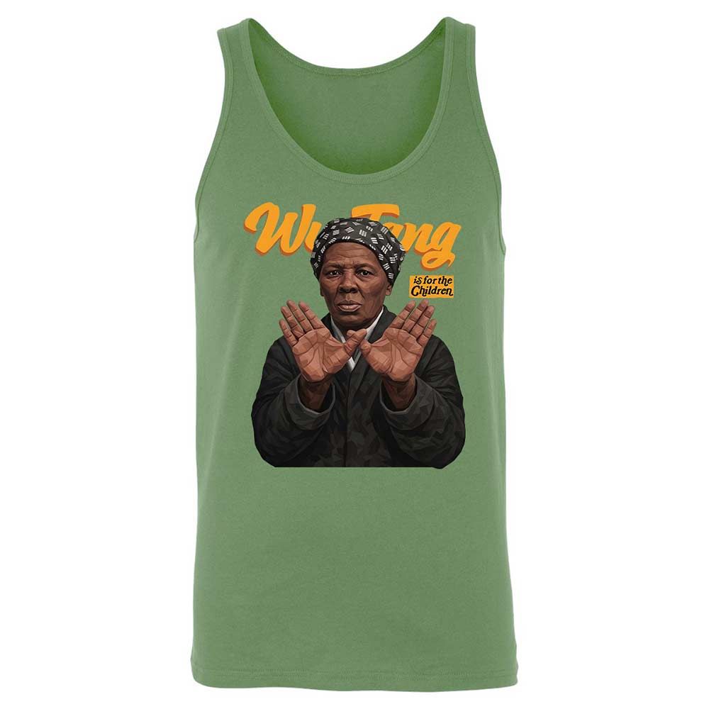 Unisex Jersey Tank - Black - Leaf - 8