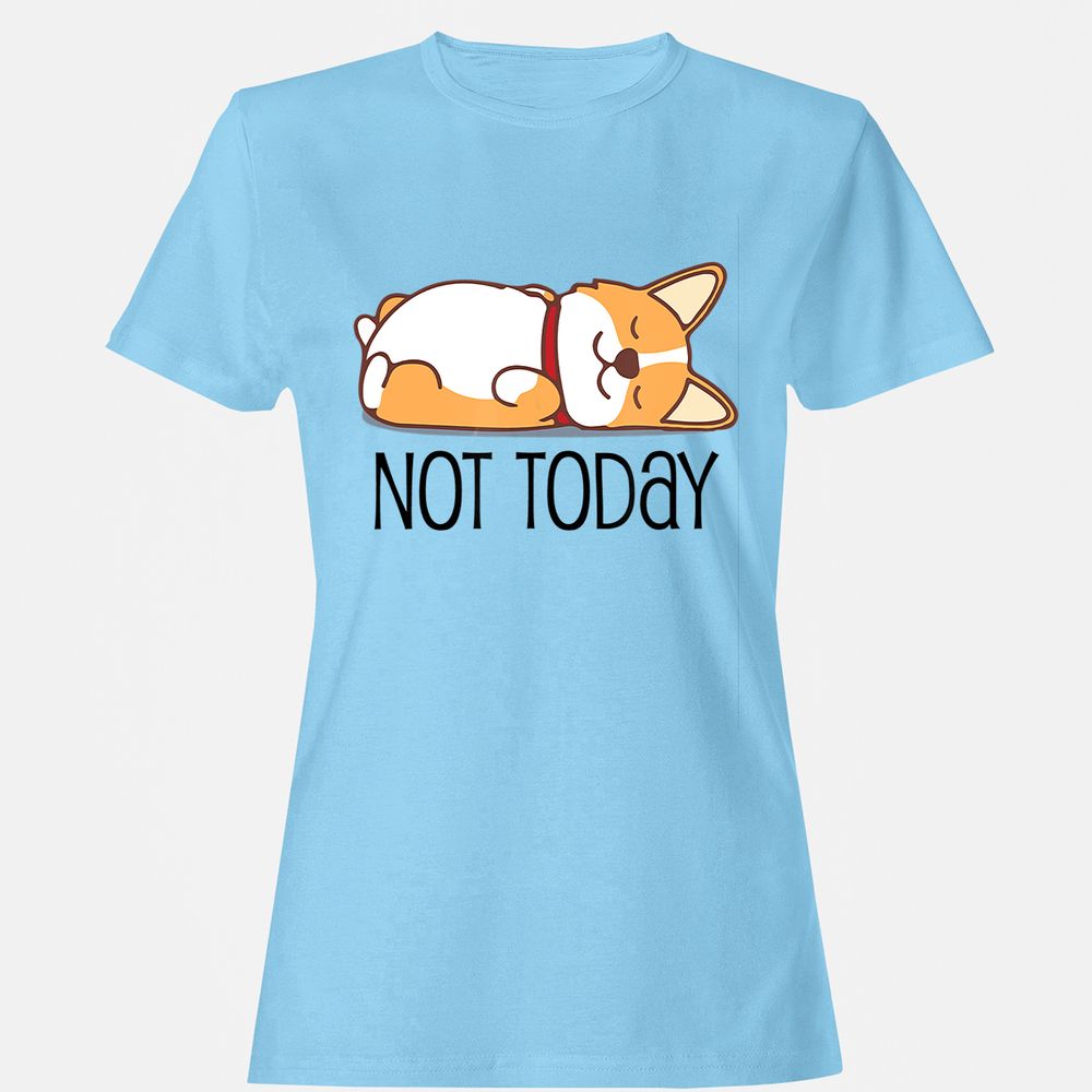 Women's T-Shirt - DECTKUF7 - Light Blue - 8