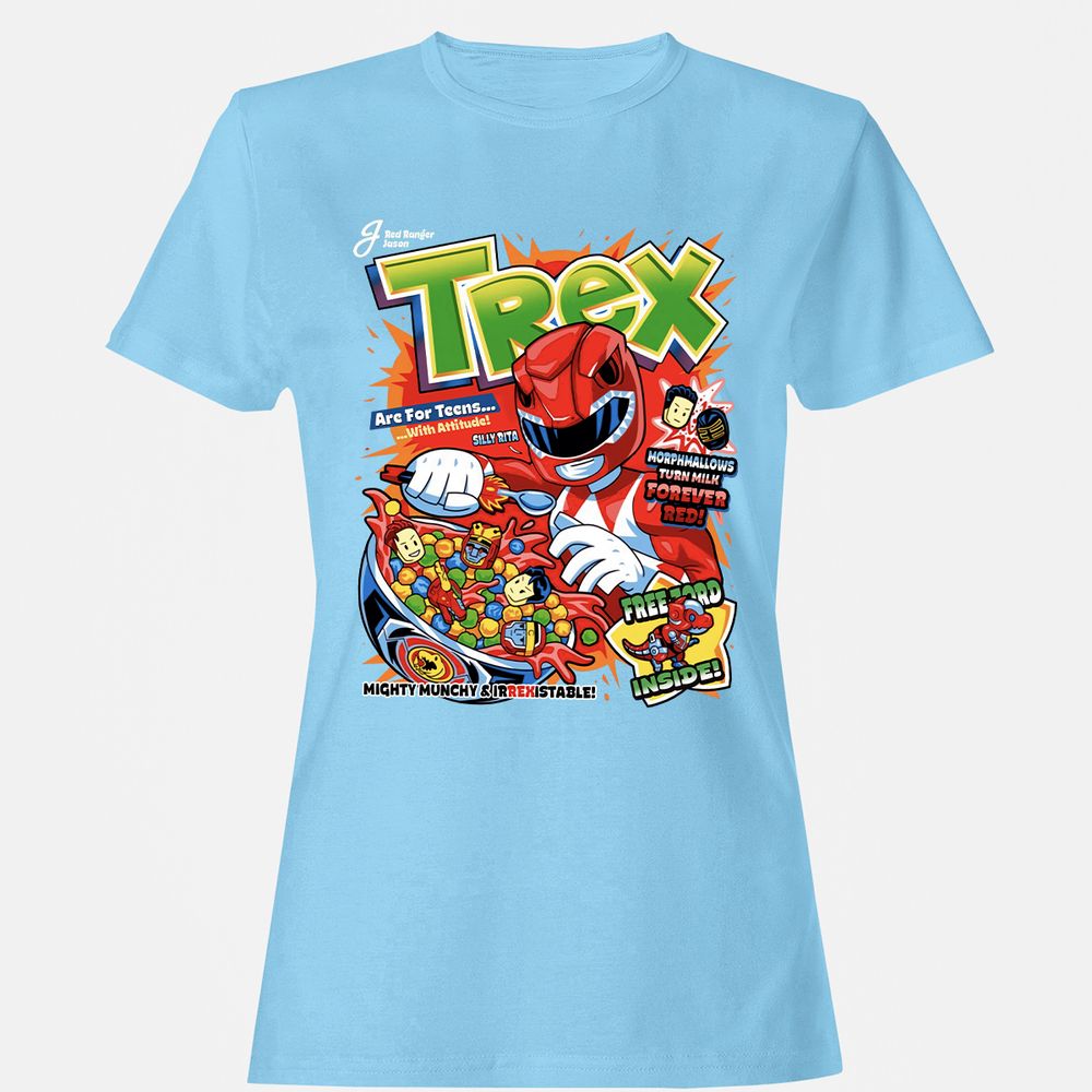 Women's T-Shirt - Y3A4VTRX - Light Blue - 8