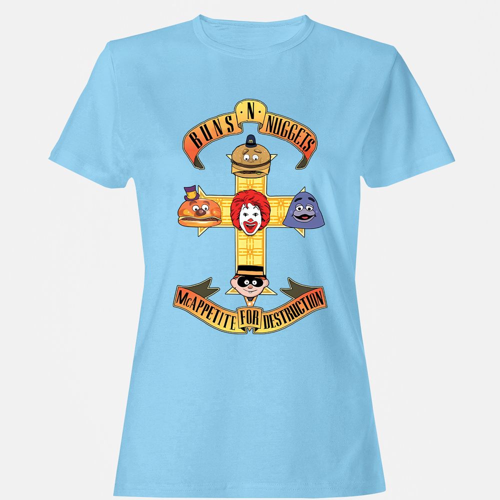 Women's T-Shirt - NHEDZLFH - Light Blue - 8