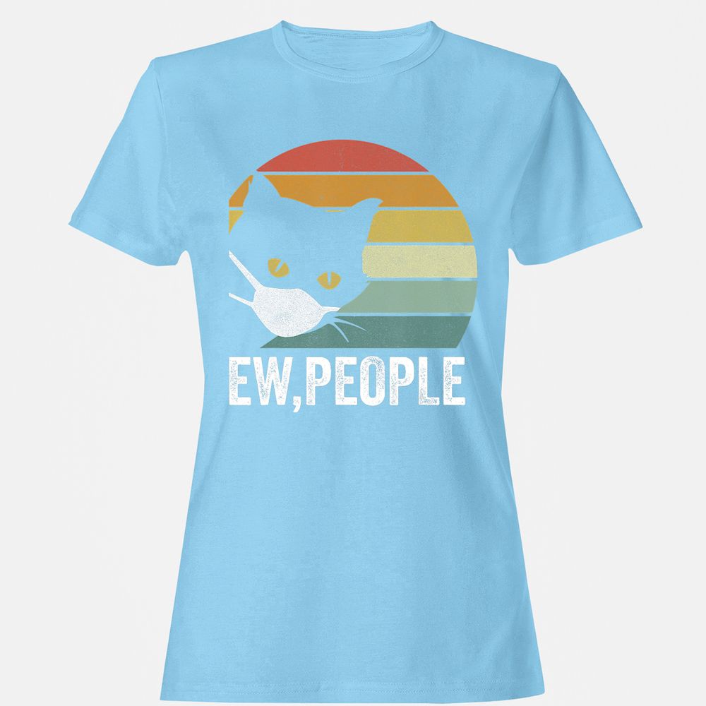 Women's T-Shirt - GT1YBHJ8 - Light Blue - 8