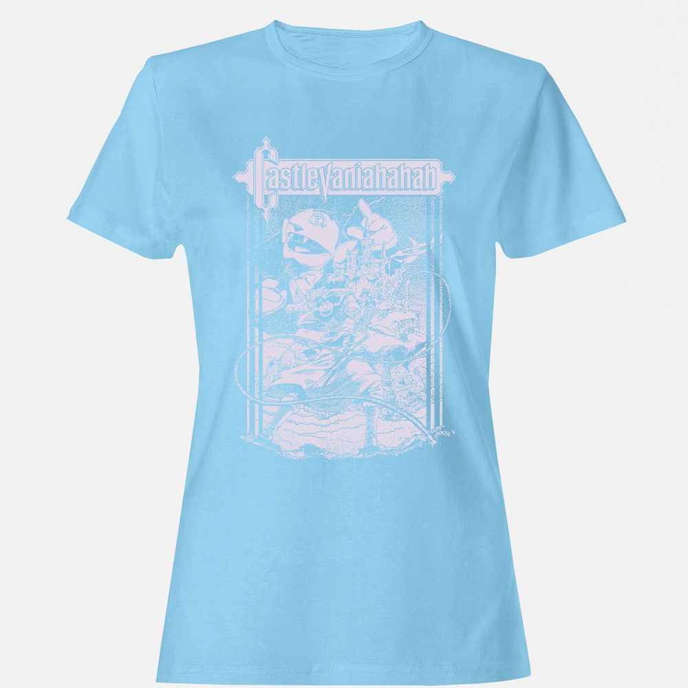 Women's T-Shirt - EHH1G7KX - Light Blue - 8
