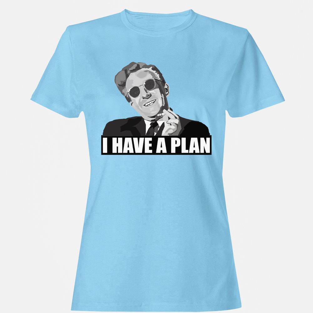 Women's T-Shirt - 8XBXZUSY - Light Blue - 8