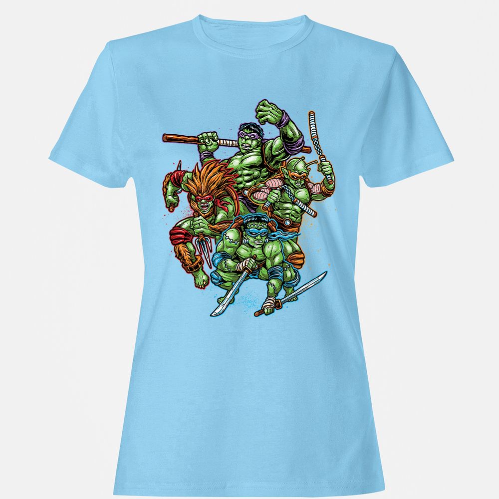 Women's T-Shirt - K57V1F53 - Light Blue - 8