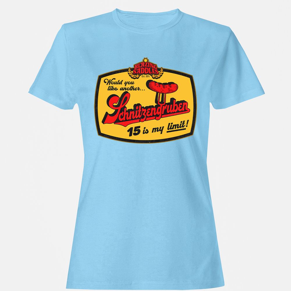 Women's T-Shirt - 5751U7Z9 - Light Blue - 8
