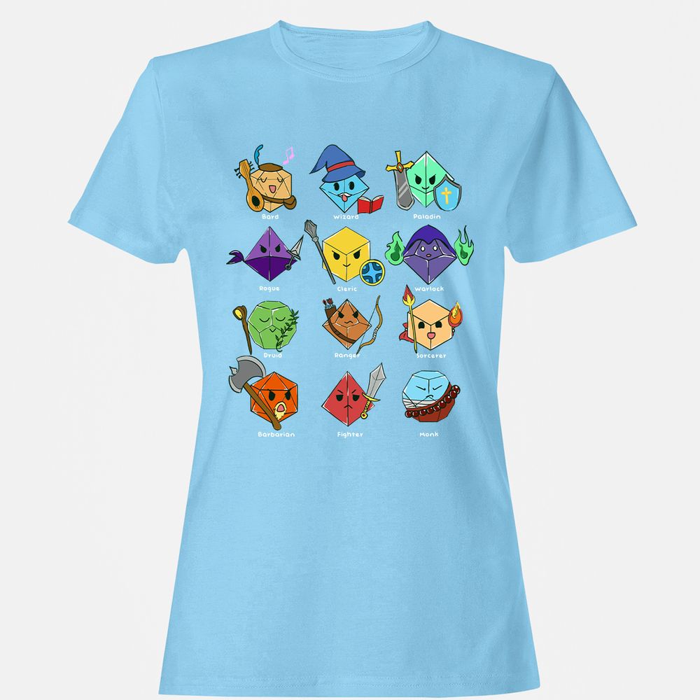 Women's T-Shirt - 1K14HV91 - Light Blue - 8