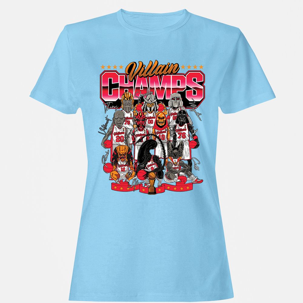 Women's T-Shirt - R7EM5FFQ - Light Blue - 8