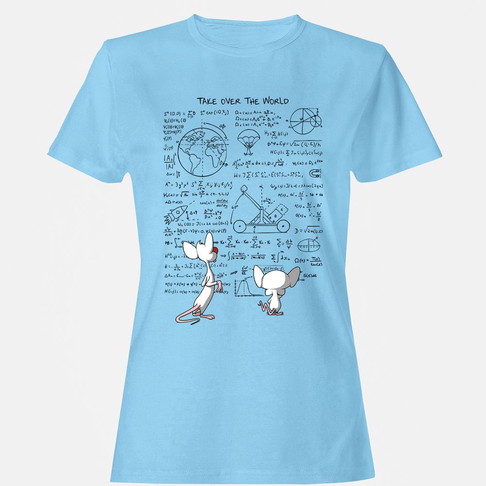 Women's T-Shirt - TUVDECQ3 - Light Blue - 8