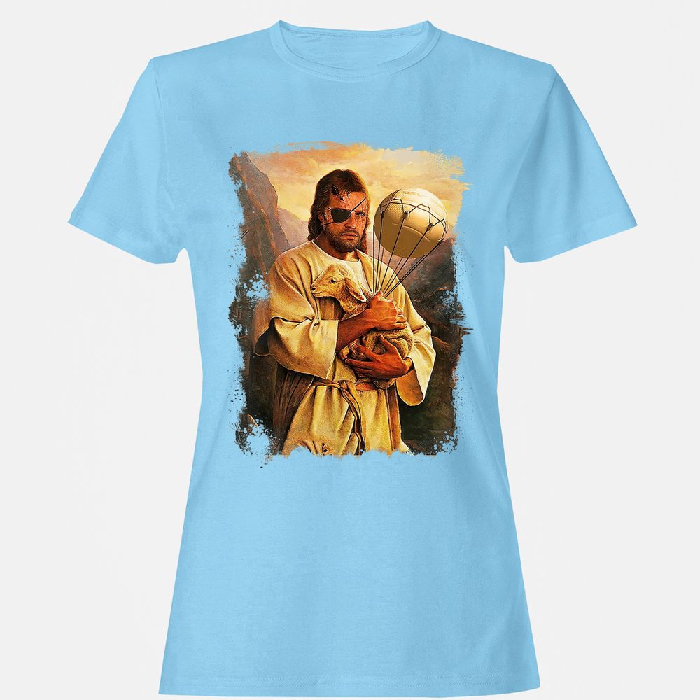 Women's T-Shirt - 77RCYYU1 - Light Blue - 8